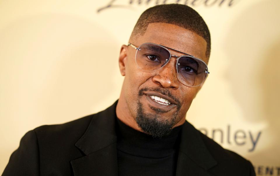 Jamie Foxx attends the AAFCA Special Achievement Awards luncheon on March 3.