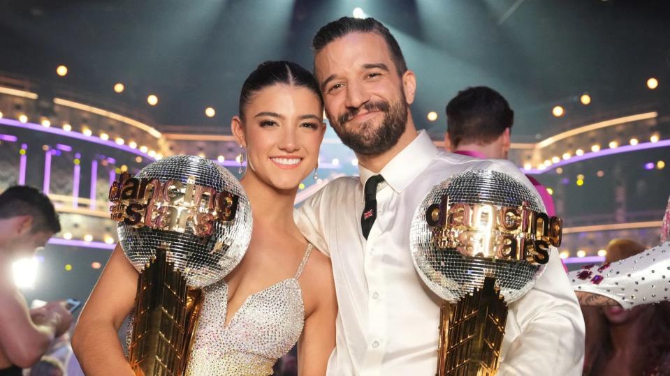 charli d'amelio, mark ballas, dancing with the stars