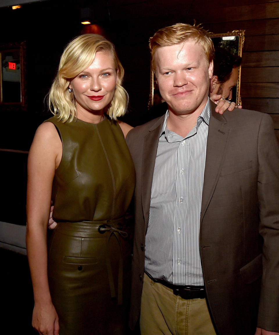 <p>Ensemble depuis le tournage de la seconde saison de la série Fargo, Kirsten Dunst et Jesse Plemons se sont fiancés en janvier 2017. Crédit photo : Getty Images </p>