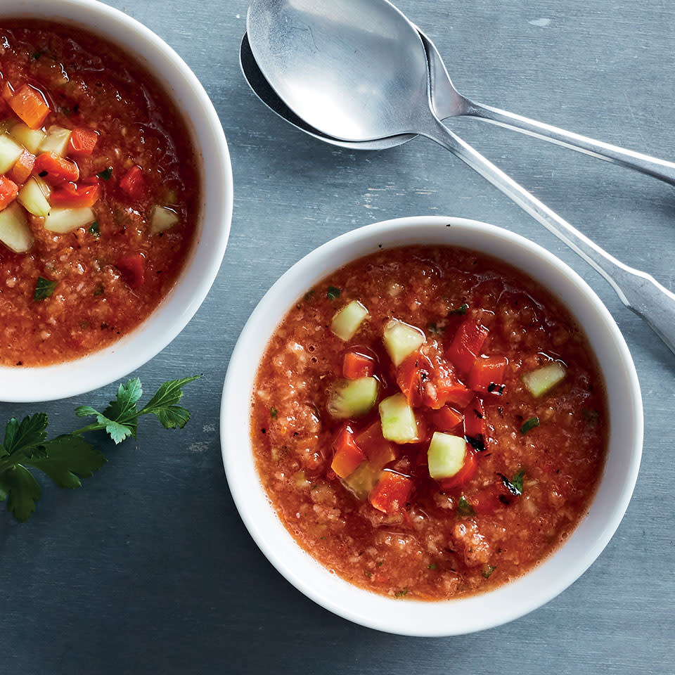 Grilled Tomato Gazpacho