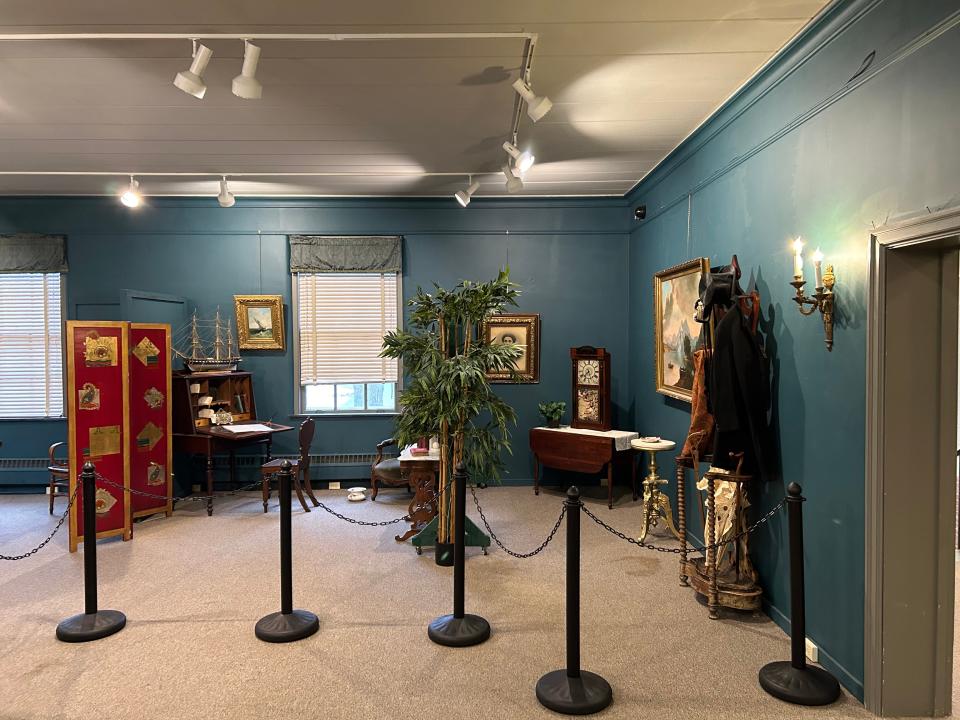 Step into the receiving parlor or enjoy the study at a new Tioga County Historical Society exhibit.
