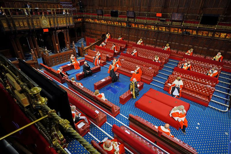 State Opening of Parliament at the Palace of Westminster, in London