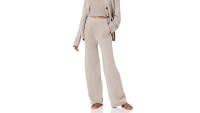 The Drop Women's Cynthia Wide Leg Sweater Pant