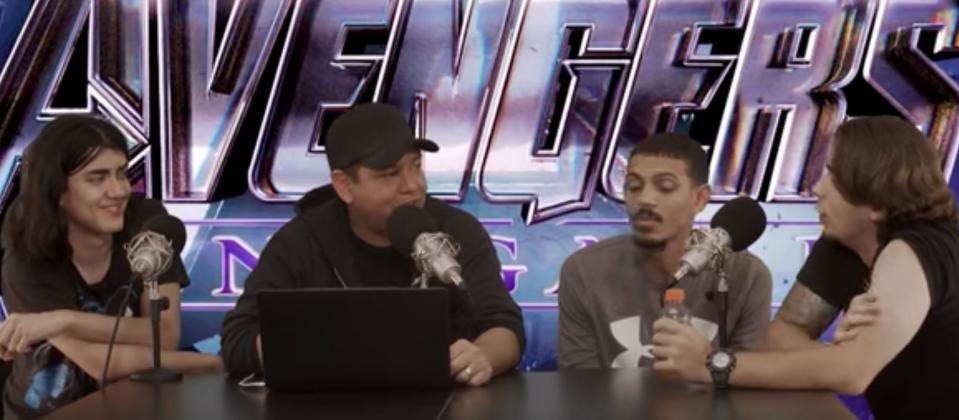 The 22-year-old and 17-year-old brothers have teamed up for a movie review show on the online platform, with their first review of Avengers: Endgame. Photo: YouTube