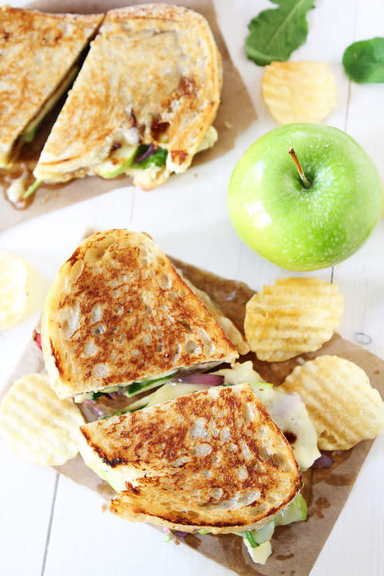 <strong>Get the <a href="http://www.twopeasandtheirpod.com/brie-fig-and-apple-grilled-cheese/" target="_blank">Brie, Fig, and Apple Grilled Cheese recipe</a>&nbsp;from&nbsp;Two Peas and their Pod</strong>