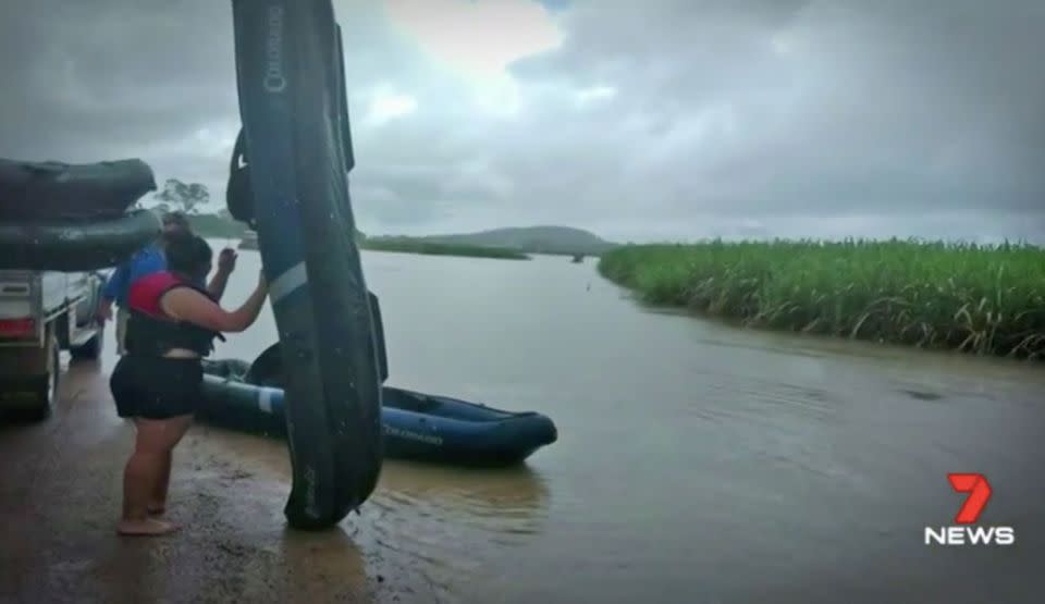 76 students are stranded at an adventure camp near Tully. Source: 7 News