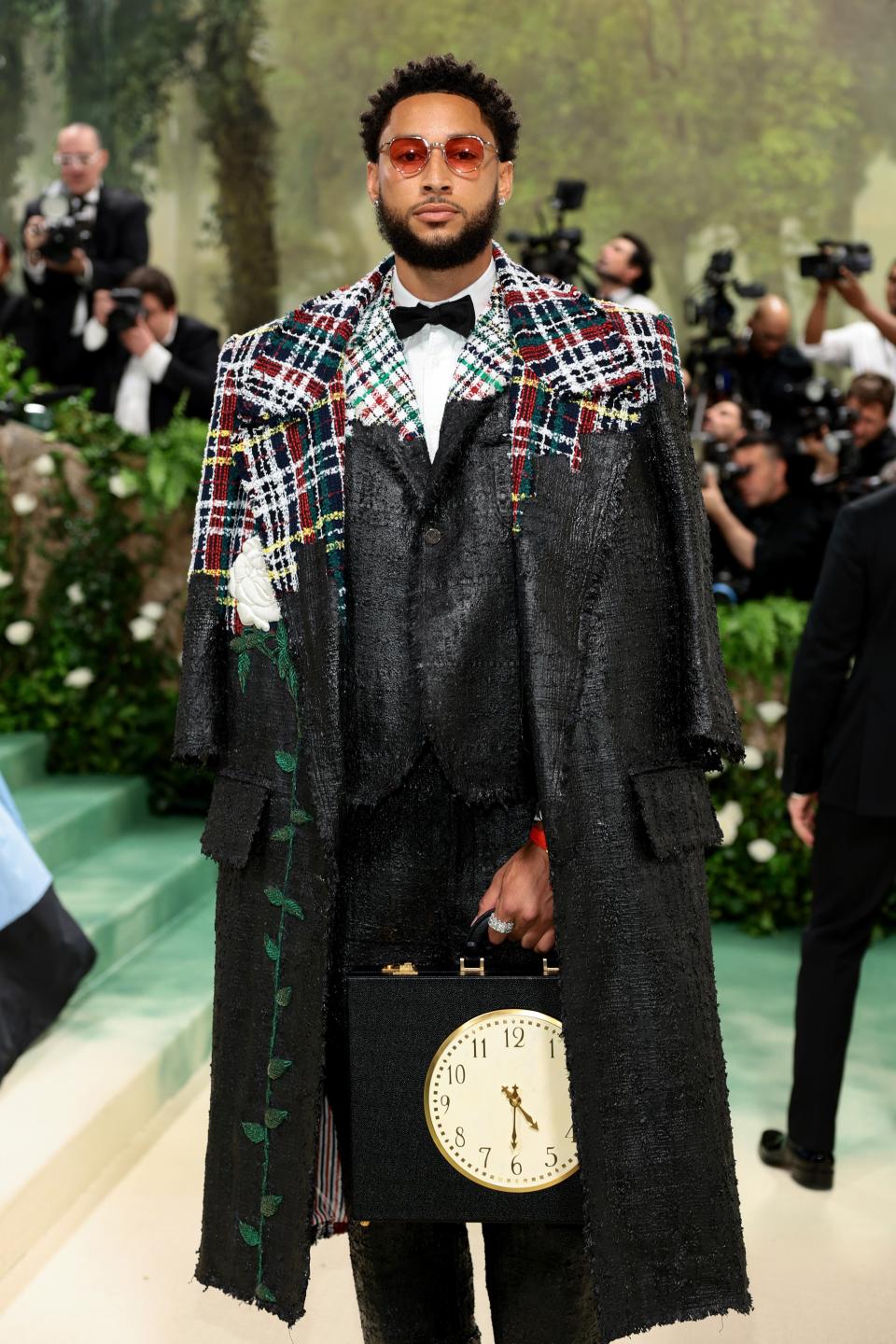 NEW YORK, NEW YORK - MAY 06: Ben Simmons attends The 2024 Met Gala Celebrating "Sleeping Beauties: Reawakening Fashion" at The Metropolitan Museum of Art on May 06, 2024 in New York City. (Photo by Dimitrios Kambouris/Getty Images for The Met Museum/Vogue)