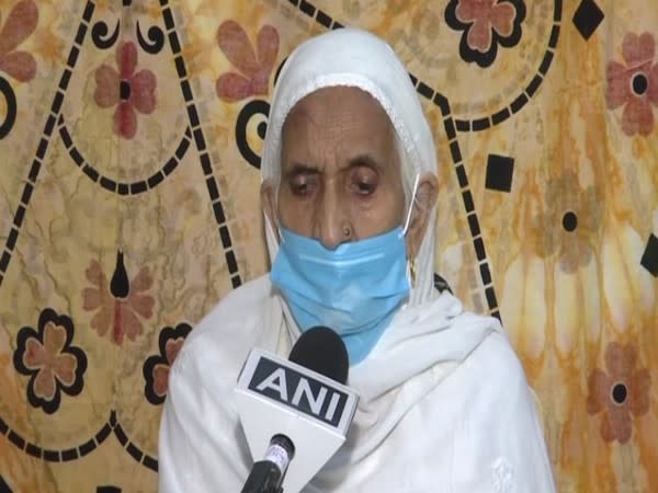 82-year-old Bilkis Dadi has been included in Time Magazine's 100-most influential people of the world. [Photo/ANI]