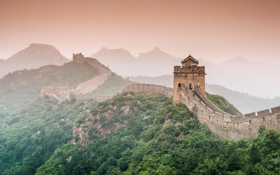 The Great Wall of China; a spectacular feat of construction with amazing scenery - Alamy 