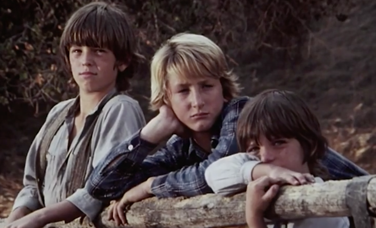 Sean Penn made his acting debut on the classic TV series, 'Little House on the Prairie' (Photo: NBC)