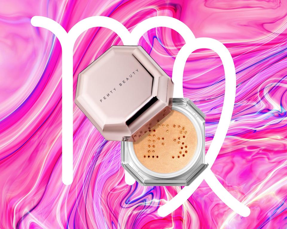 <h1 class="title">Virgo: Fenty Beauty Fairy Bomb Shimmer Powder</h1><cite class="credit">Courtesy of brand / Allure: Rosemary Donahue</cite>