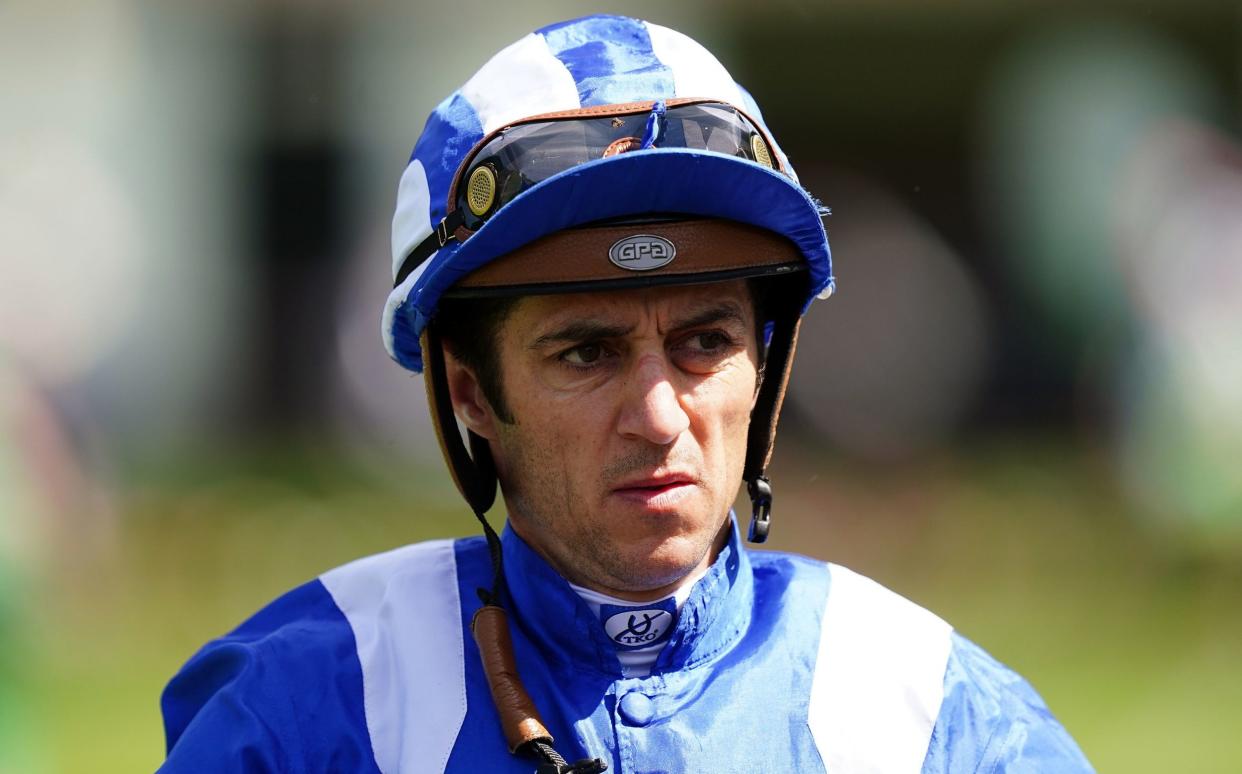 Soumillion - Jockey Christophe Soumillon sacked by Aga Khan Studs for elbowing rival off horse - PA