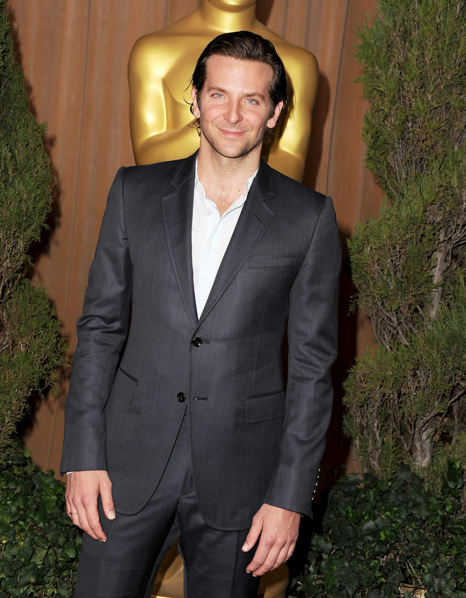 Bradley Cooper attends the 85th Academy Awards Nominations Luncheon at The Beverly Hilton Hotel on February 4, 2013 in Beverly Hills, California. (Photo by Steve Granitz/WireImage)