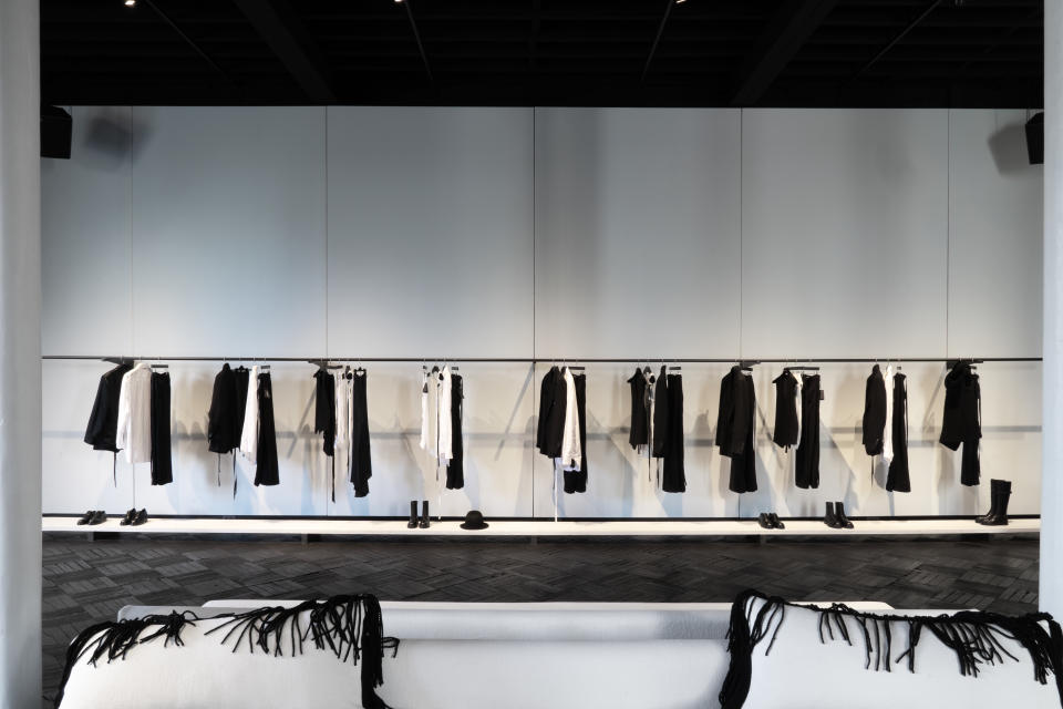 Comfort and serenity is key at the Ann Demeulemeester flagship in Antwerp. - Credit: Victor Robyn/Courtesy of Ann Demeulemeester