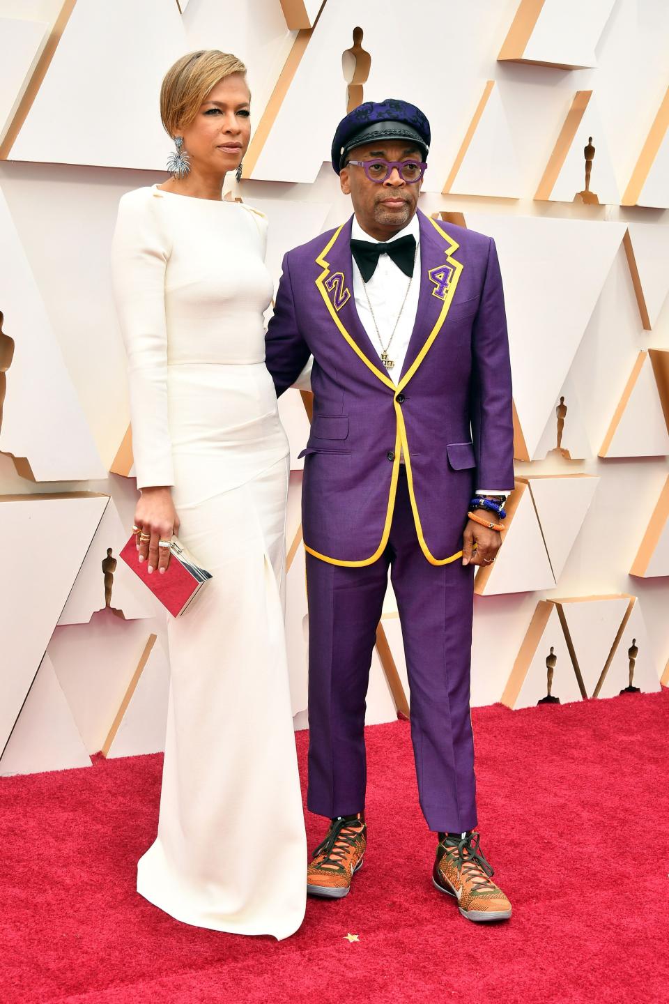 HOLLYWOOD, CALIFORNIA - FEBRUARY 09: (L-R) Tonya Lewis Lee and filmmaker Spike Lee attends the 92nd Annual Academy Awards at Hollywood and Highland on February 09, 2020 in Hollywood, California. (Photo by Amy Sussman/Getty Images)