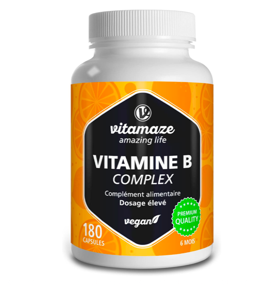 Vitamine B en gélules (6 mois)