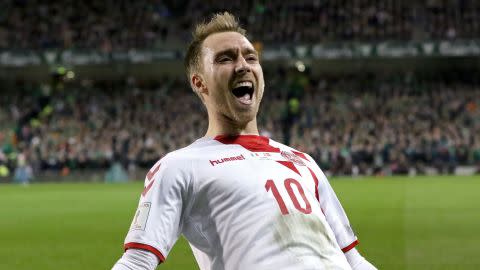 Christian Eriksen, Denmark