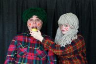 <p>Adorable yarn-hair wigs, simple makeup and a flannel shirt create this easy-peasy costume for couples or groups.</p><p><strong>Get the tutorial at</strong> <a href="https://www.handsoccupied.com/scarecrow-costumes/" rel="nofollow noopener" target="_blank" data-ylk="slk:Hands Occupied;elm:context_link;itc:0;sec:content-canvas" class="link "><strong>Hands Occupied</strong></a><strong>.</strong></p><p><a class="link " href="https://www.amazon.com/Red-Heart-E267-1270Red-Classic-Golden/dp/B01GUF6AZW/ref=sr_1_3?dchild=1&keywords=yarn+golden&qid=1592921295&sr=8-3&tag=syn-yahoo-20&ascsubtag=%5Bartid%7C10050.g.28190286%5Bsrc%7Cyahoo-us" rel="nofollow noopener" target="_blank" data-ylk="slk:SHOP YARN;elm:context_link;itc:0;sec:content-canvas">SHOP YARN</a></p>