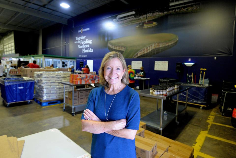 Feeding Northeast Florida President and CEO, photographed in one of the nonprofit's facilities in 2020, says their new property on Old Kings Road will be renovated into a campus environment doubling their space.