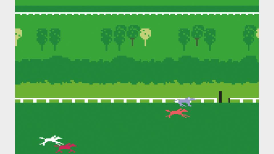 Horse Racing on the Intellivision