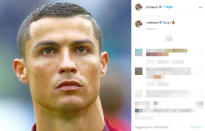 Cristiano Ronaldo fa sempre discutere, in campo e fuori. Su Instagram mostra il suo nuovo taglio: "Cosa ne pensate del mio nuovo look?"