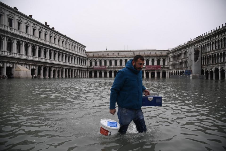 Les images impressionnantes des inondations à Venise