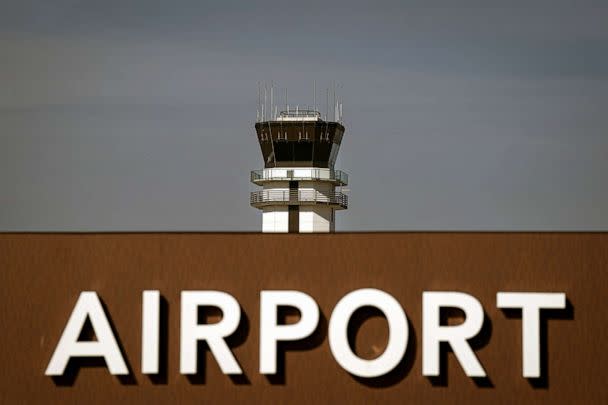 PHOTO: FILE - The air traffic control tower in Little Rock, Arkansas, Jan. 11, 2023. (Bloomberg via Getty Images, FILE)