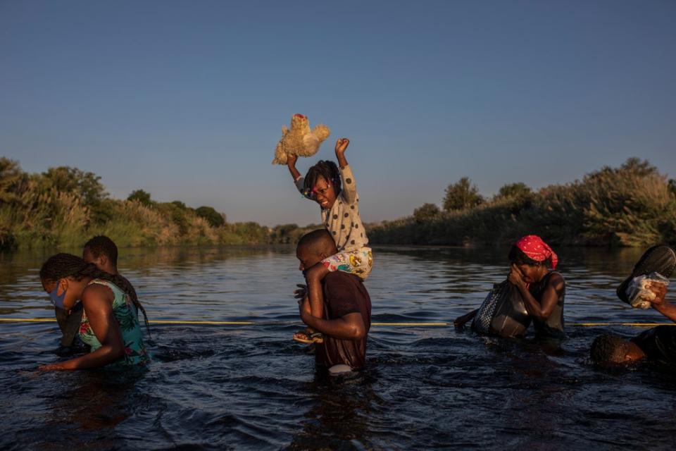 EEUU-MIGRANTES HAITIANOS (AP)