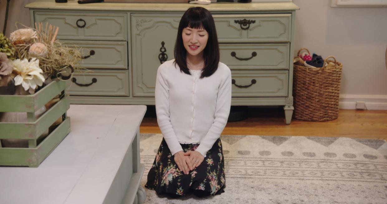 A still from Netflix's "Tidying Up with Marie Kondo." (Photo: Netflix)