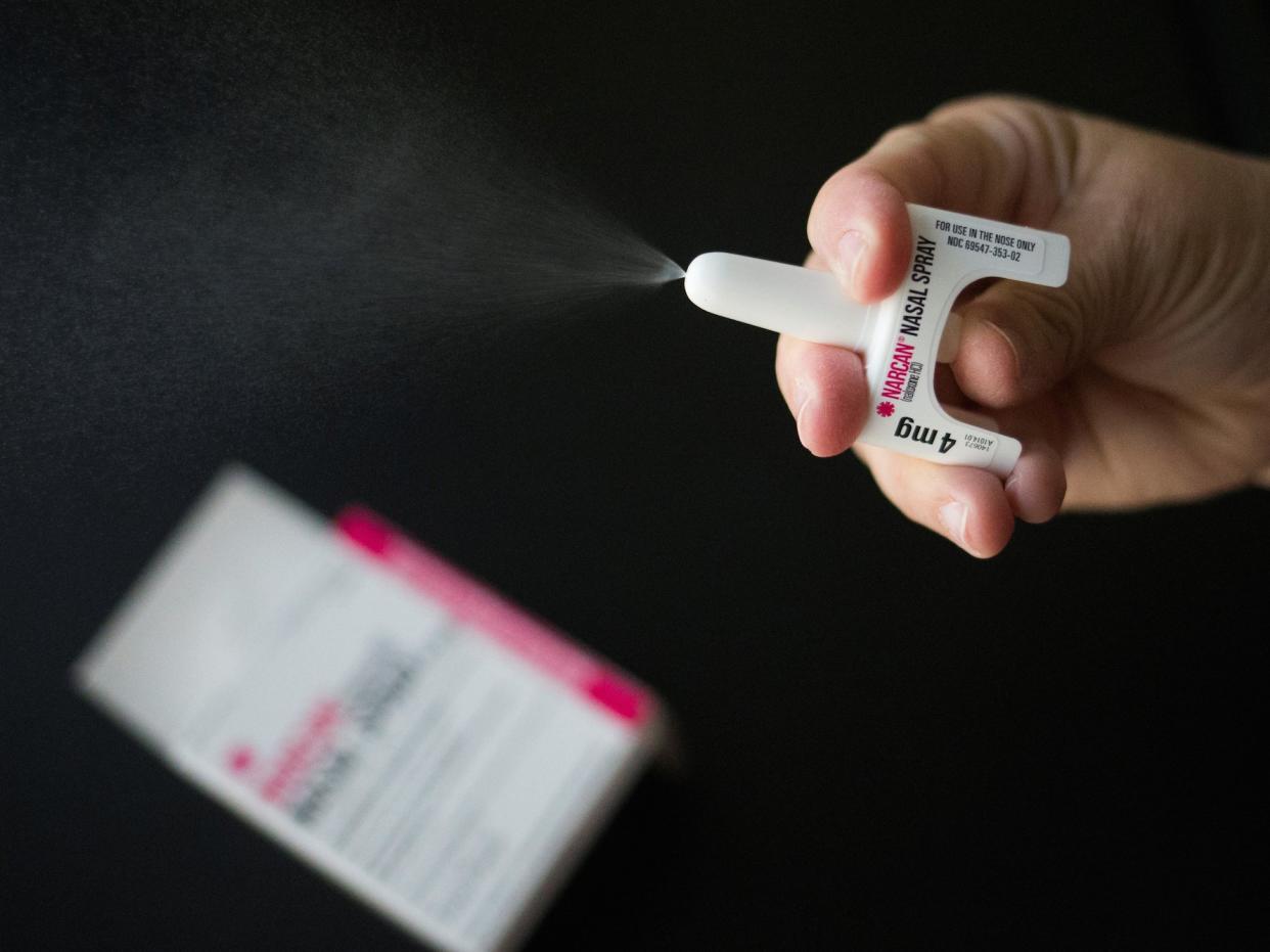 Narcan naloxone nasal spray