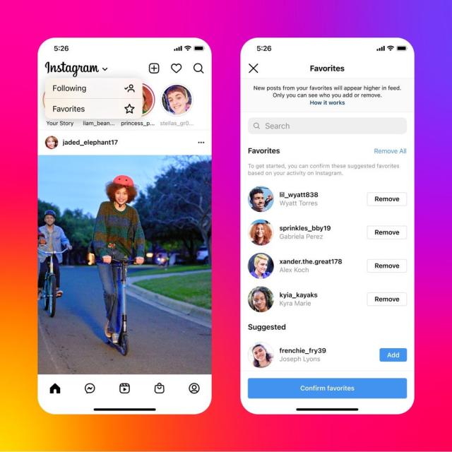 Instagram announces new 'Favorites and Following' feature as it warns it is  changing how the feed works
