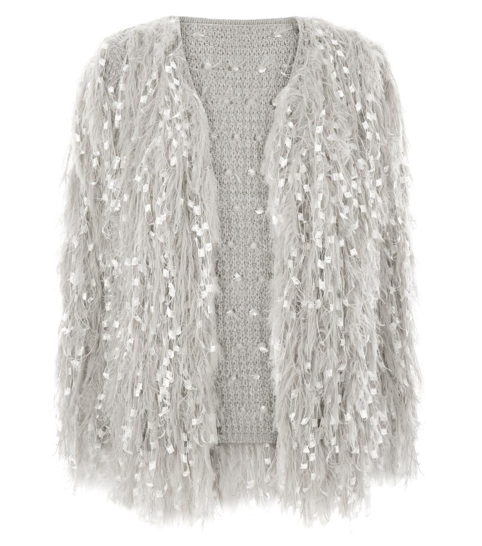 <p>Okay, so we may be getting a <em>little</em> ahead of ourselves but we cannot resist this fluffy number courtesy of New Look. <em><a rel="nofollow noopener" href="http://www.newlook.com/uk/womens/clothing/knitwear/cameo-rose-grey-textured-fluffy-cardigan/p/554942504?comp=Browse" target="_blank" data-ylk="slk:New Look;elm:context_link;itc:0;sec:content-canvas" class="link ">New Look</a>, £29.99</em> </p>