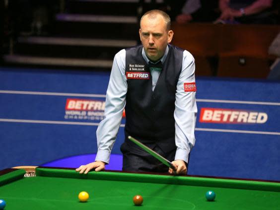 Mark Williams hit out at World Snooker after not being allowed to see his fans (PA)