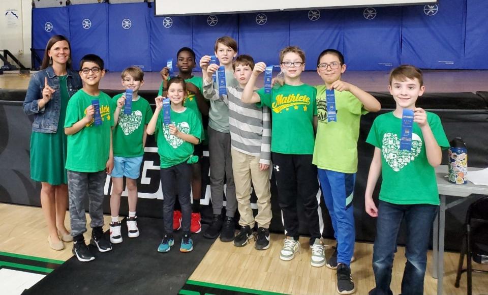 West View Elementary School students recently became Indiana’s 2024 M.A.T.H. Bowl state champions.