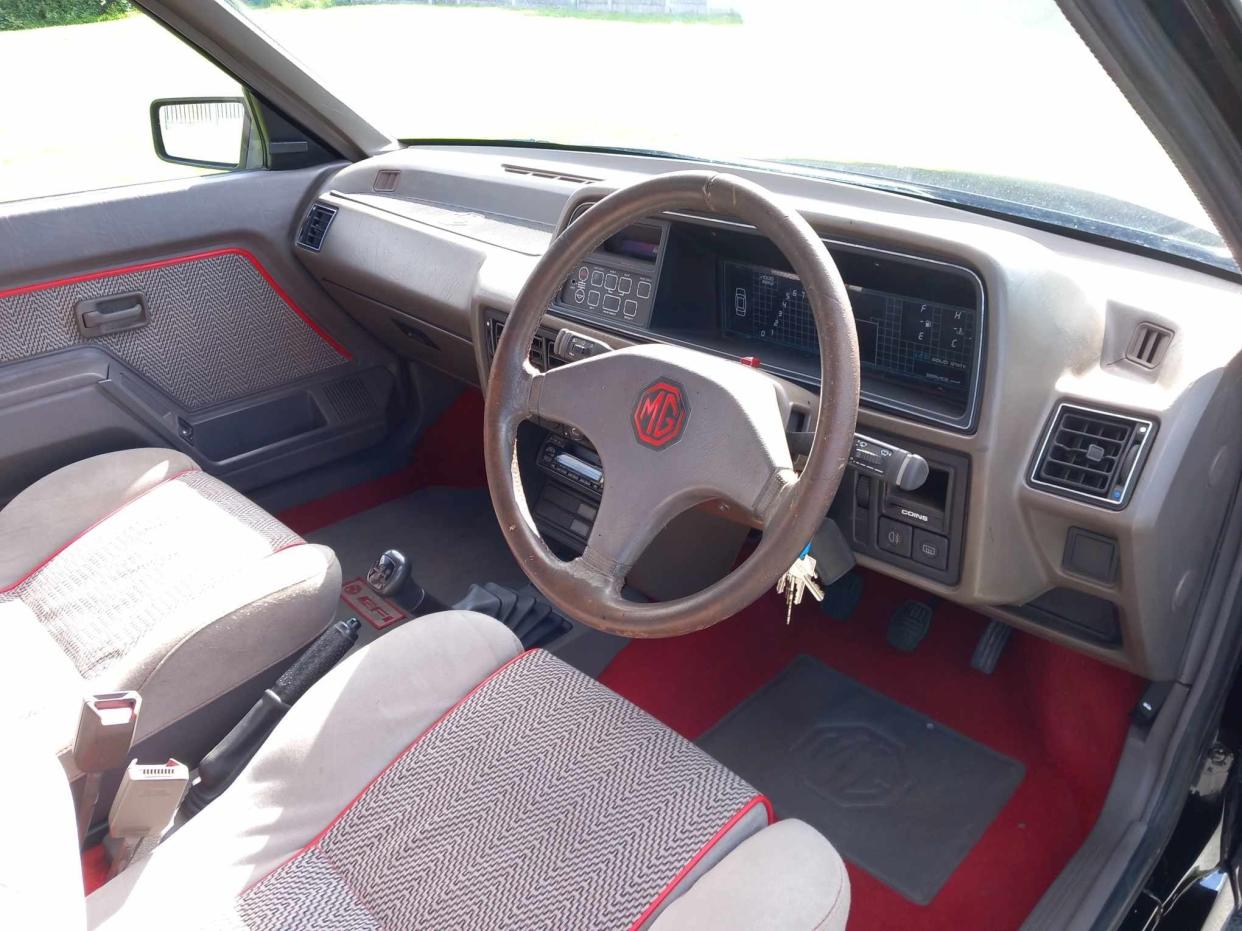 This 1984 MG Montego is one of the few surviving models fitted with an electronic talking dashboard, or 'bossy voice synthesiser' as the Telegraph described it