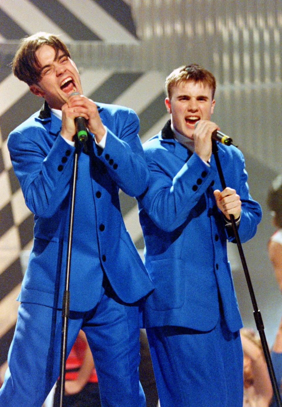 robbie williams and gary barlow