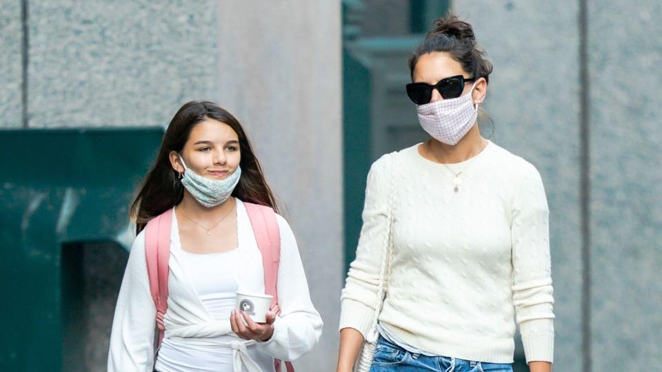 katie holmes suri cruise nyc