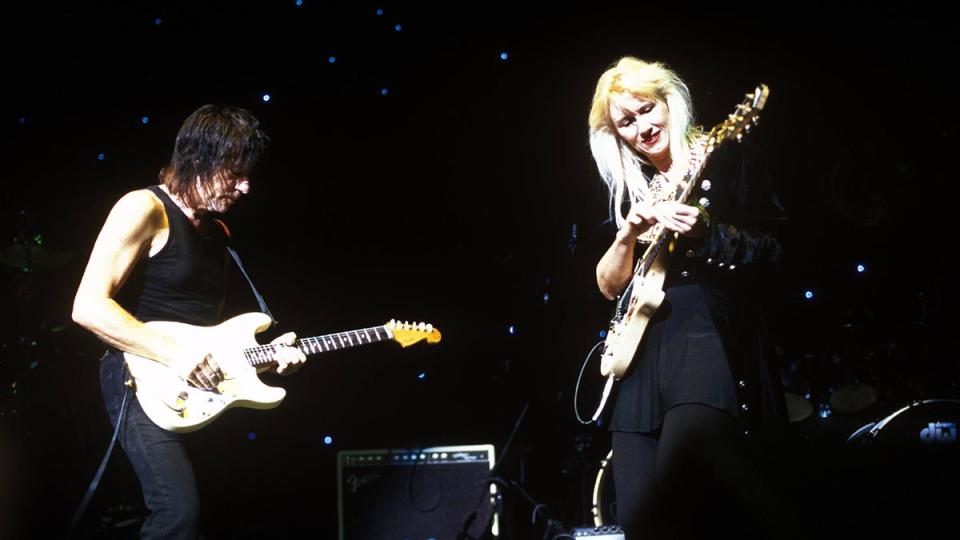 Jeff Beck and Jennifer Batten