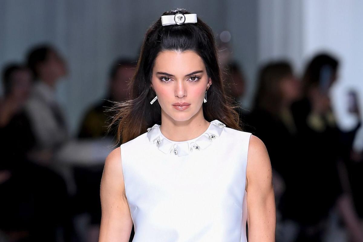 Kendall Jenner Makes Rare Runway Appearance at Prada Fashion Show