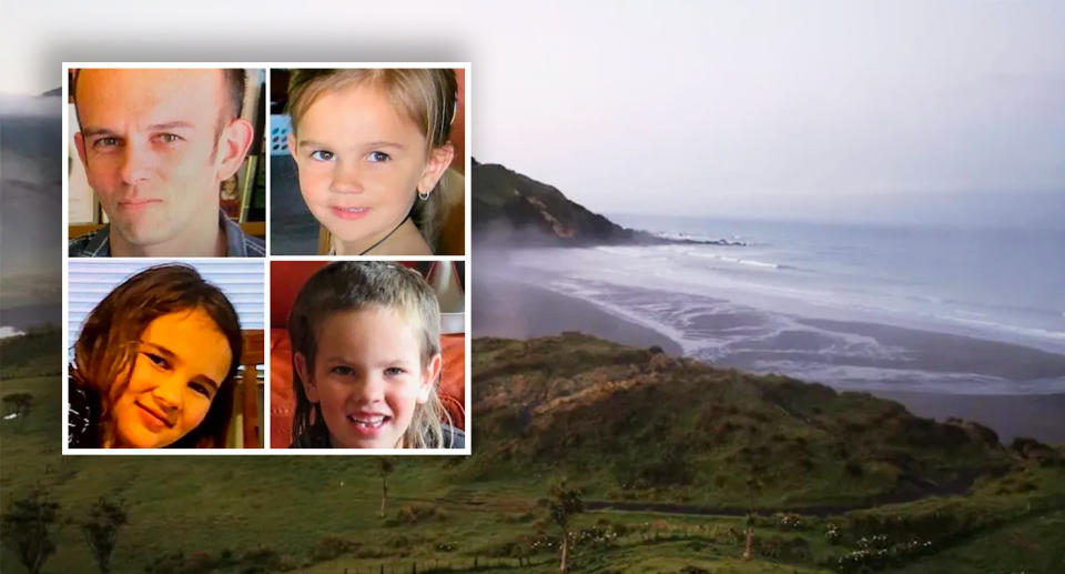 Tom Phillips and his three children Jayda, 8, Maverick, 6, and Ember, 5, have been located safe and well, according to New Zealand police.