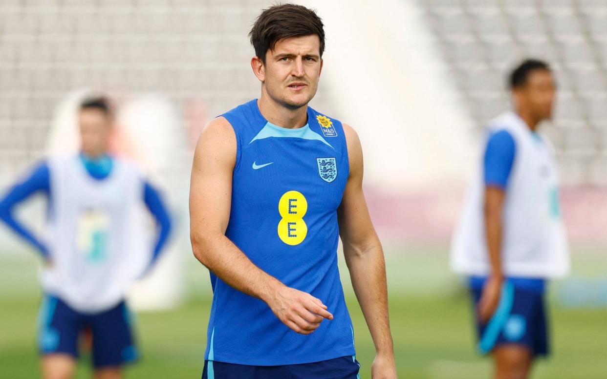 Harry Maguire - England World Cup 2022 fixtures: Kick-off times and route to the final - Peter Cziborra/Reuters