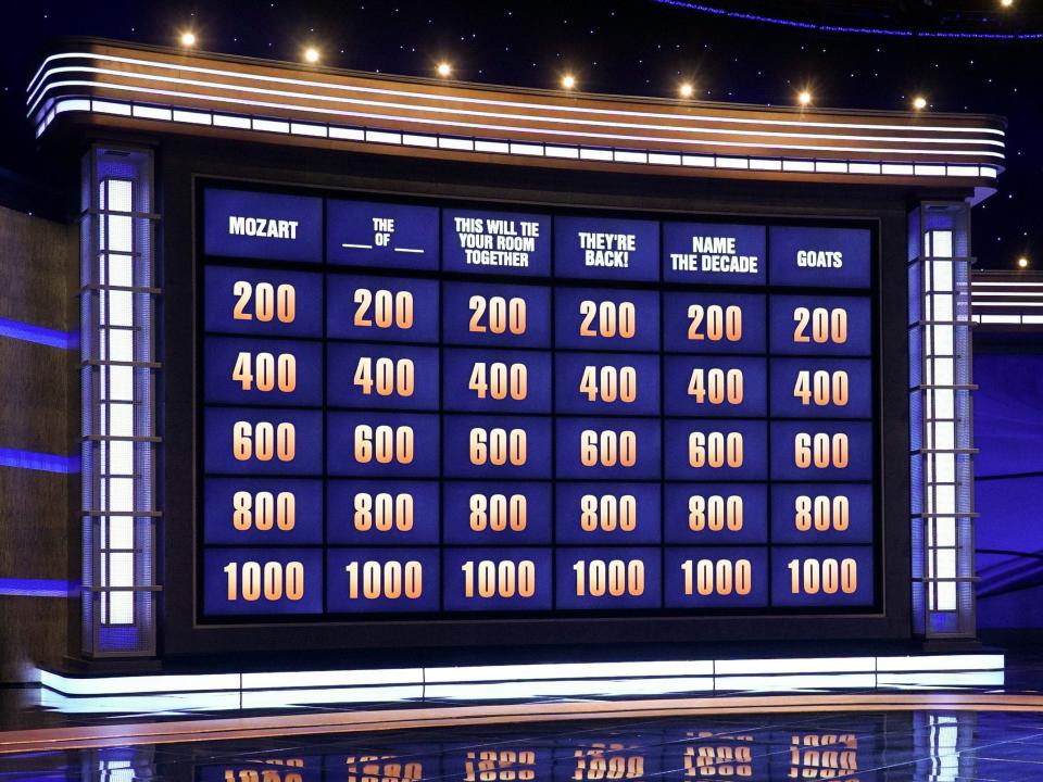 The set of "Jeopardy!"