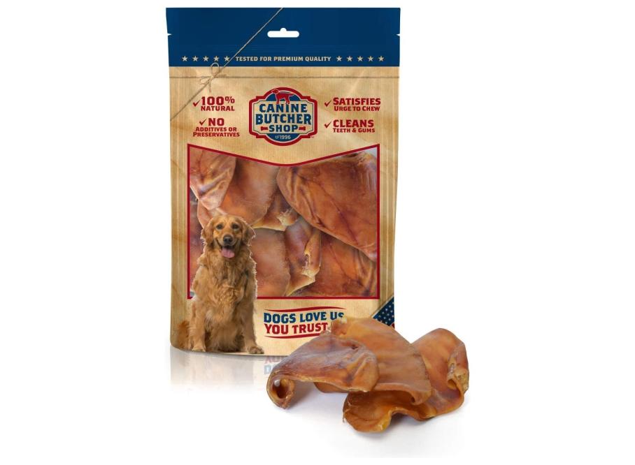 are pig ears better for a campeiro bulldog than rawhide ears