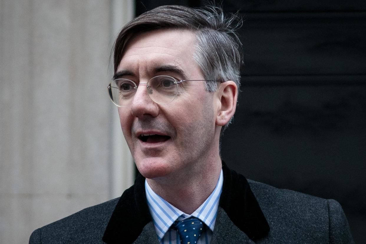 No deal claim: Jacob Rees-Mogg: Getty Images