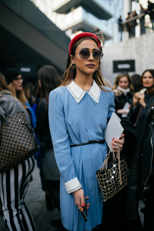 Milan Fashion Week Street Style: How Fashion Folks are Wearing the Printed  Pants Trend