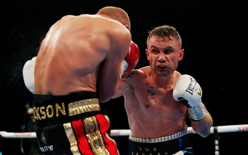 Carl Frampton never looked in any danger at Windsor Park - Action Images via Reuters