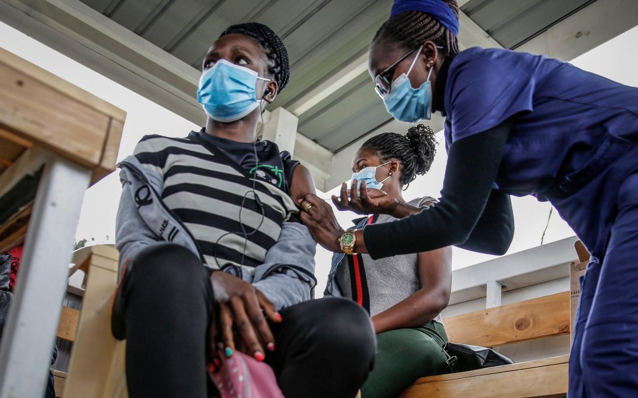 The international community is not currently living up to promises "to vaccinate the world” - AP Photo/Brian Inganga