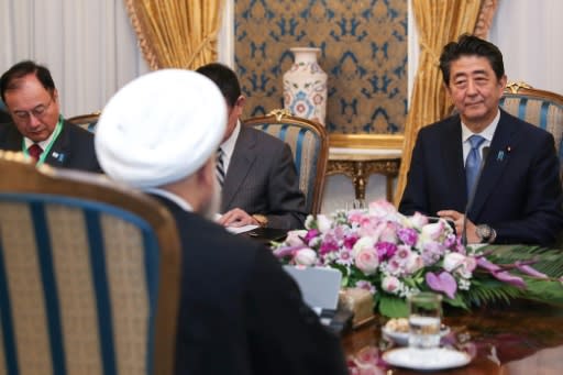 Abe became the first Japanese leader to meet with Iran's supreme leader, since the 1979 Islamic Revolution