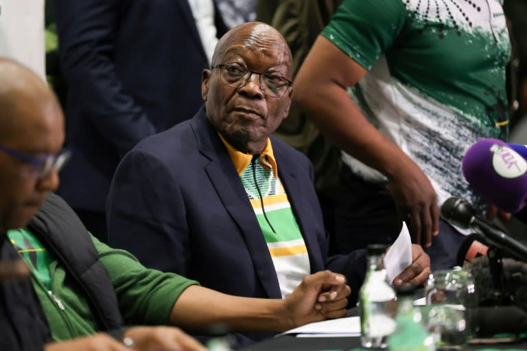 Zuma's party is taking legal action, arguing the election results were rigged (Phill Magakoe)