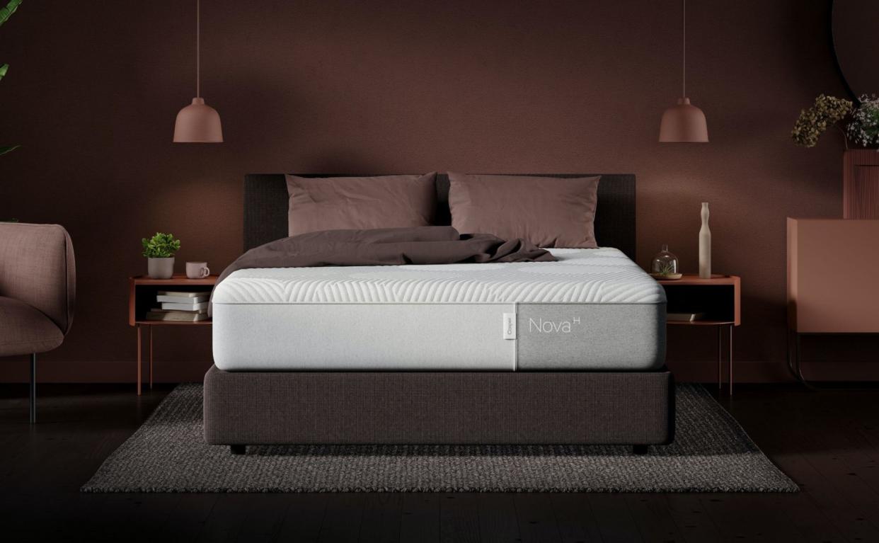 <p><a href="https://go.redirectingat.com?id=74968X1596630&url=https%3A%2F%2Fcasper.com%2Fmattresses%2Fcasper-nova%2F&sref=https%3A%2F%2F" rel="nofollow noopener" target="_blank" data-ylk="slk:Shop Now;elm:context_link;itc:0;sec:content-canvas" class="link rapid-noclick-resp">Shop Now</a></p><p>Nova Mattress</p><p>casper.com</p><p>$1871.25</p>